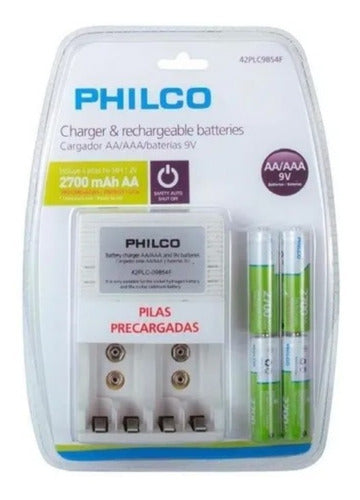 Pilas recargables, cargador eléctrico 4 pilas AA, AAA, 1100/1400, 2350/2850  mAh - AliExpress