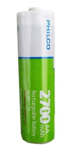 Pila Recargable Philco AA 2700 mAh Pack 10 Unidades