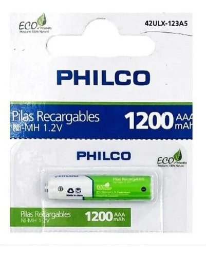 Pila Recargable Philco AAA 1200 MAH Pack 10 Unidades