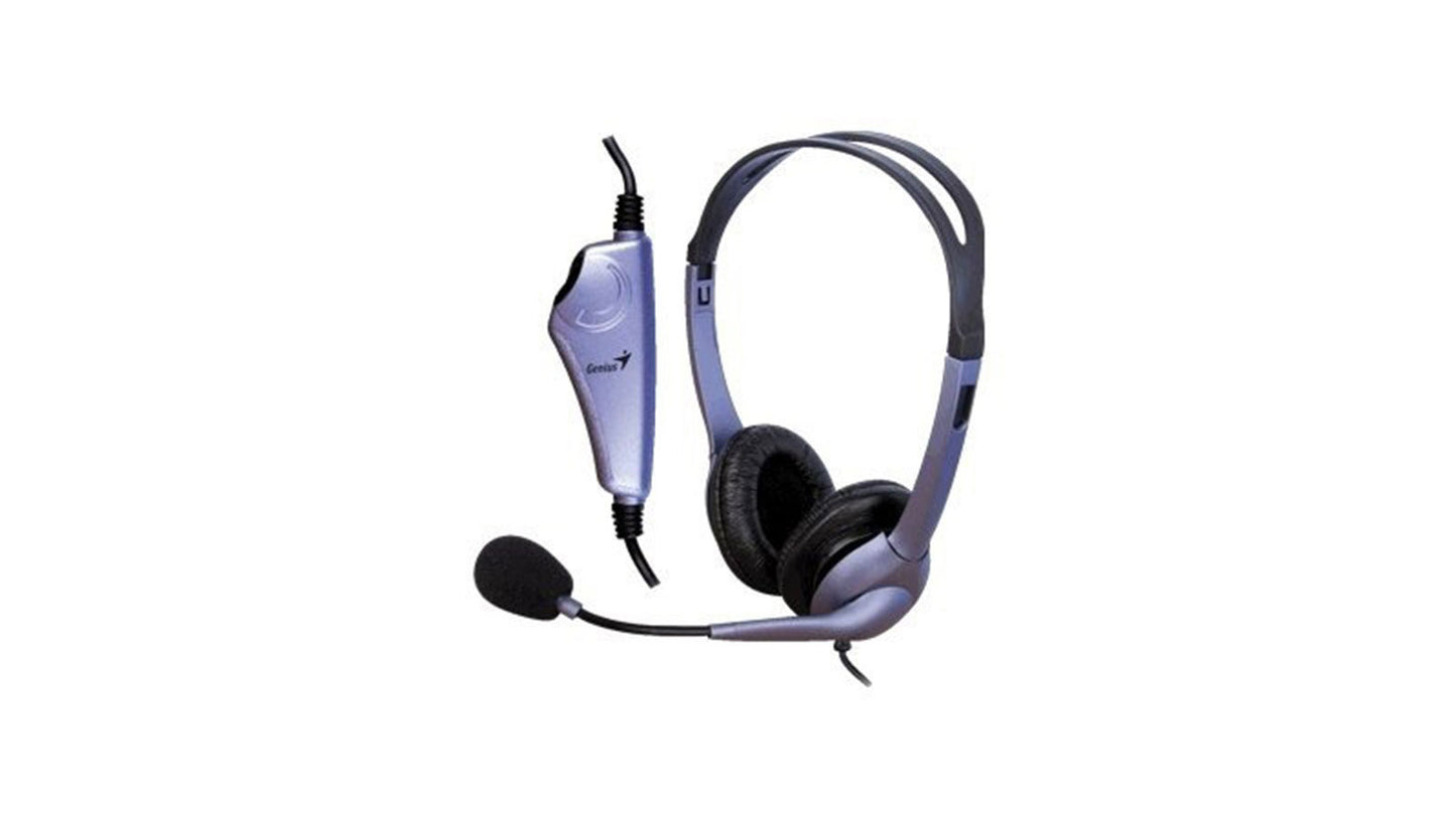 Audífonos Multimedia Genius HS-04S Headset Con Micrófono