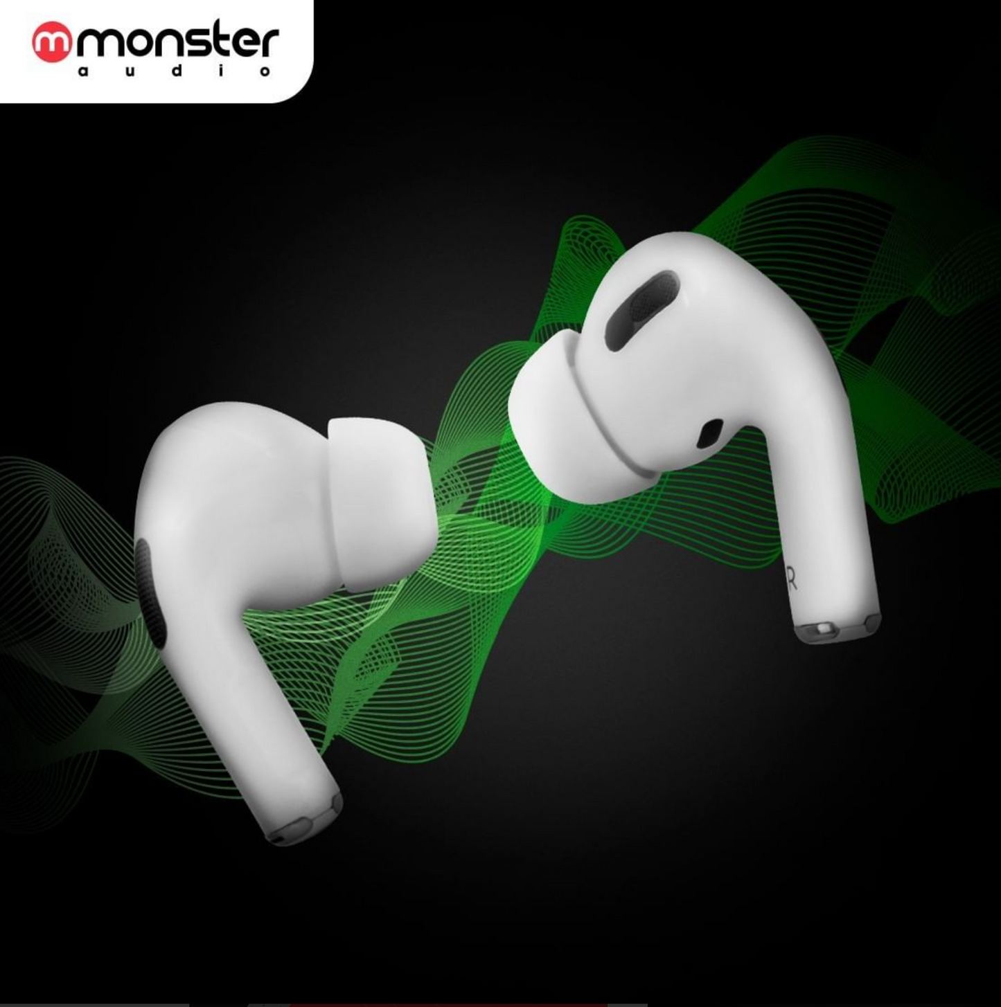 Audífonos Bluetooth Monster Audio True Wireless Earbuds TW12W Para Apple