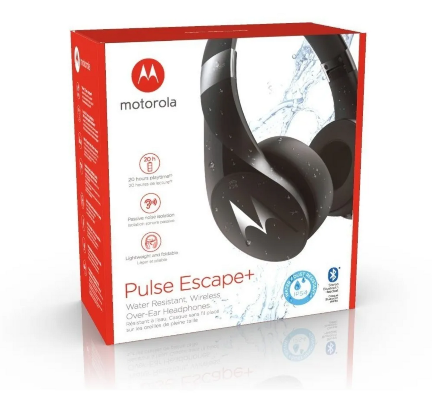 Audífonos Inalámbricos Motorola Pulse Escape+ Factor IP54 Hasta 20 Horas