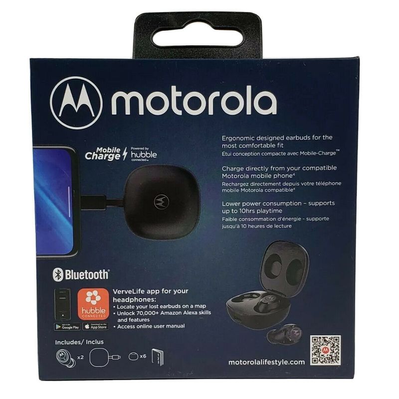 Audífonos Motorola Moto Buds Charge Bluetooth 5.0 TWS IPX5