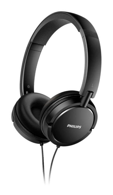 Audífonos DJ Philips SHL5000 Extra Bass Negros