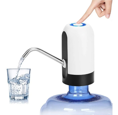 Bomba Eléctrica Dispensadora De Agua Para Botellón Recargable Mediante USB