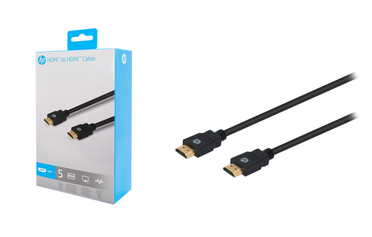 Cable HDMI Marca HP Alta Velocidad UHD 4K 2160p 5 mts.