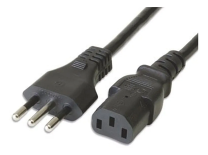 Cable De Poder Para PC, Monitores, UPS de 1,8 metros