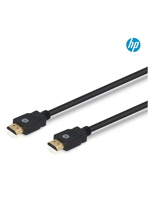 Cable HDMI Marca HP Alta Velocidad 4K UHD 2160p de 1,5 mts. Conectores Oro