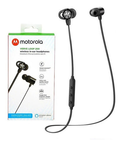 Audífonos Motorola Verve Loop 200 Bluetooth V4.2 IPX4