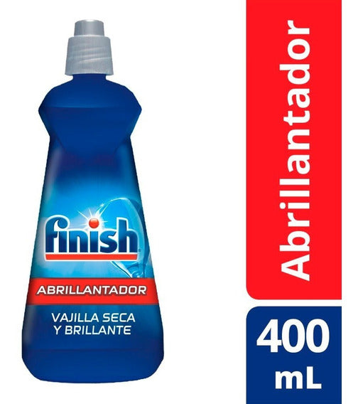 Finish Pack Detergente Botella 1 kg. + Abrillantador 400 ml. + Sal Antisarro 1 kg.