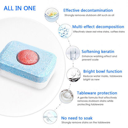 Finish Powerball Detergente Para Lavavajillas Doypack de 30 Tabletas