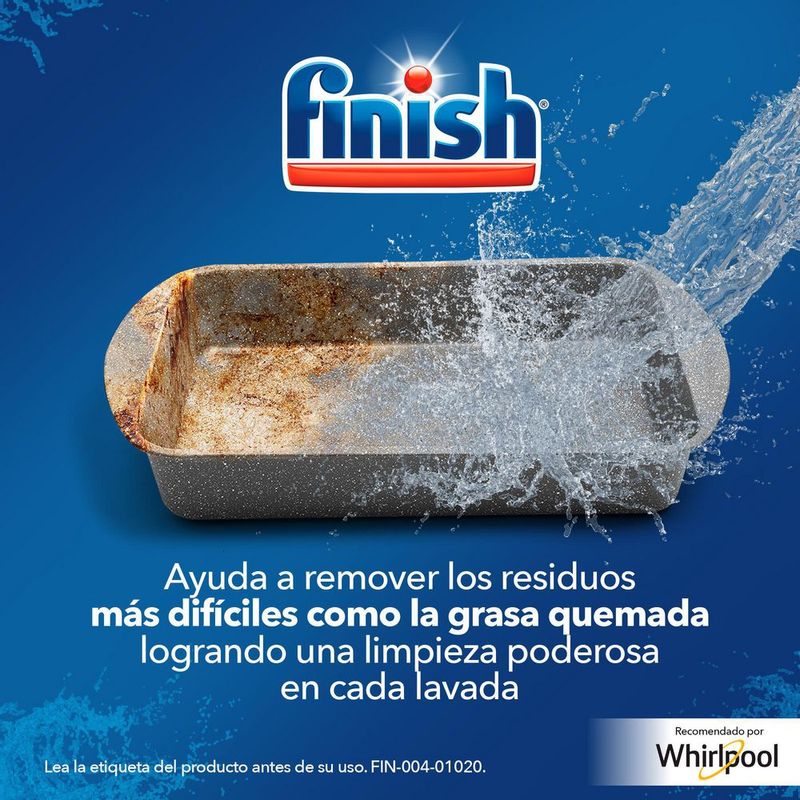 Finish Pack Tabletas 13 Uds. + Abrillantador 400 ml. + Sal Antisarro 1kg