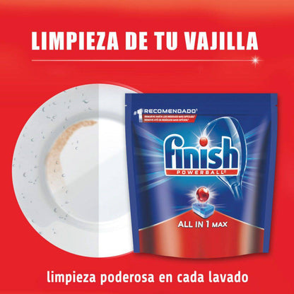 Finish Powerball Detergente Lavavajillas Doypack 13 Tabletas