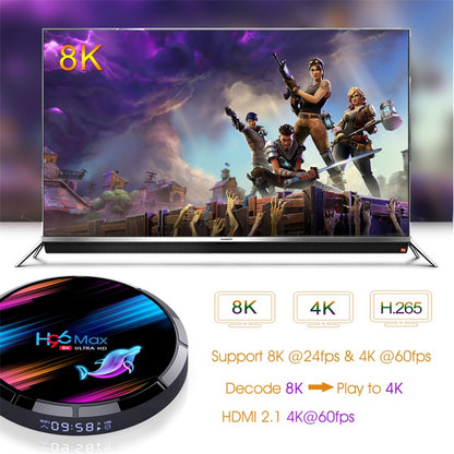 TV Box H96 Max X3 8K modelo año 2020 4GB/64GB Android 9.0