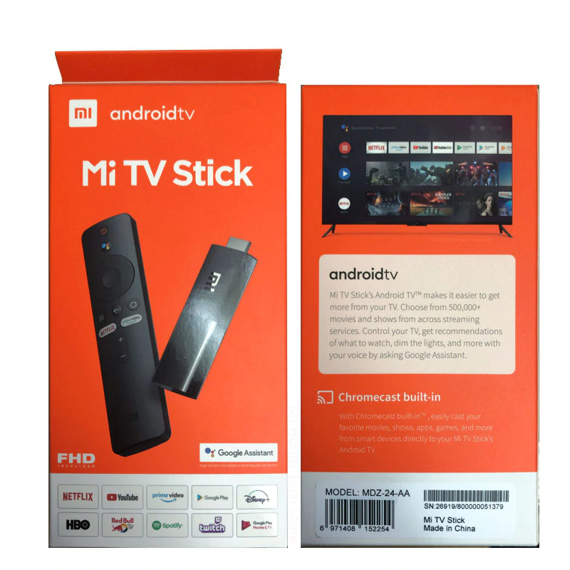 Xiaomi Mi TV Stick Android TV Full HD + Google Assistant