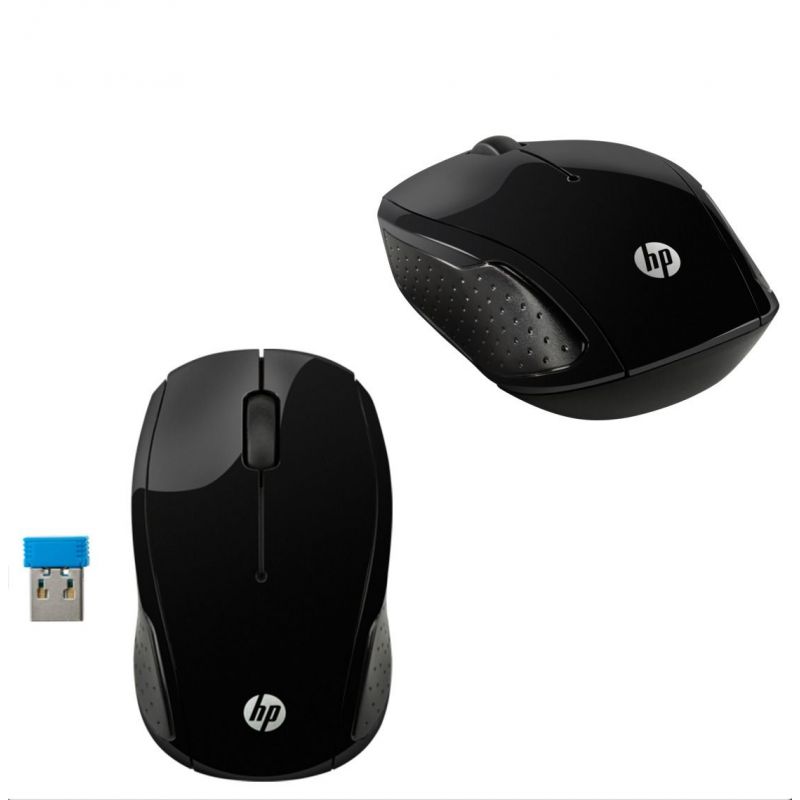 Mouse Óptico Inalámbrico HP 200 2.4 Ghz Plug & Play