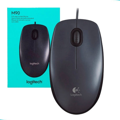 Mouse Óptico Cableado Logitech M90 USB Plug & Play