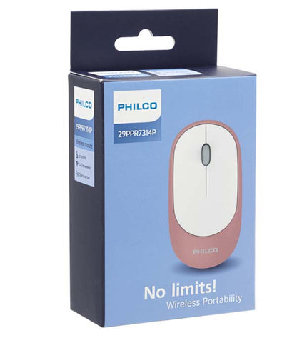 Mouse Inalámbrico Philco Modelo SPK7314 3 Botones USB 2.4 Ghz