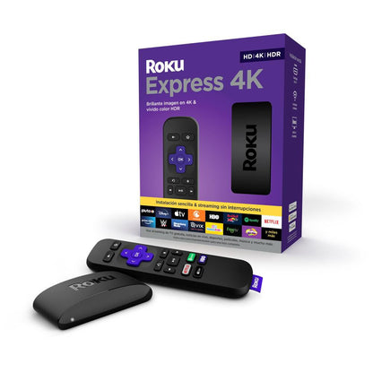 Roku Express 4K HDR Streaming Media Player Modelo 3940MX