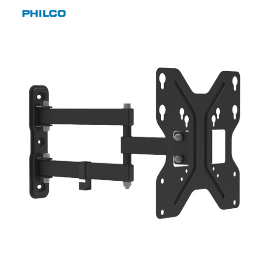 Soporte de TV con Brazo Articulado Marca Philco Modelo 86SPPTE220 para TVs de 23" a 42" y hasta 30Kgs.