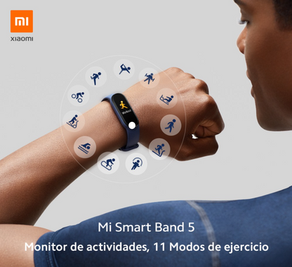 Xiaomi Mi Band 5 Versión Global Monitor de Salud y Actividad Deportiva